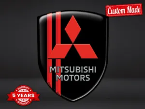 Mitsubishi Logo S Silicone Auto Pro Max Durevole Chic Edizione